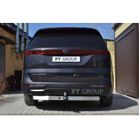 Фаркоп PT GROUP для KIA Carnival 2020- Арт. KCA-20-991124.00 (c нержавеющей накладкой)
