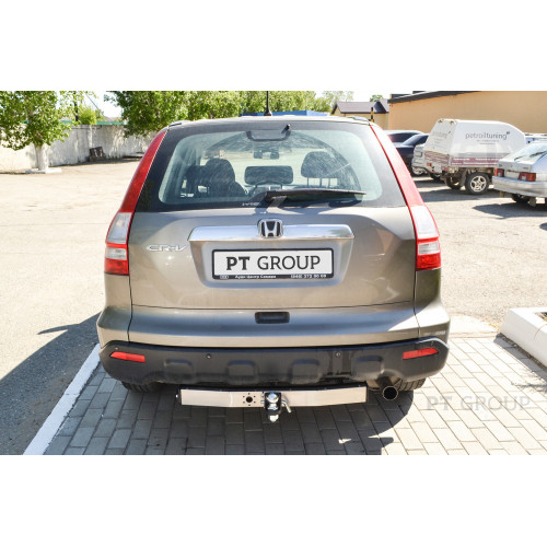 Фаркоп PT GROUP для Honda CR-V 2007-2012 Арт. CRV-07-991124.00 (с нержавеющей накладкой)