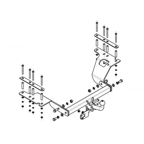 Фаркоп Avtos на HONDA CR-V	2002-2006 Арт.HN 02