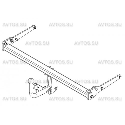 Фаркоп Avtos на SUZUKI Vitara 2015- Арт.SZ 12