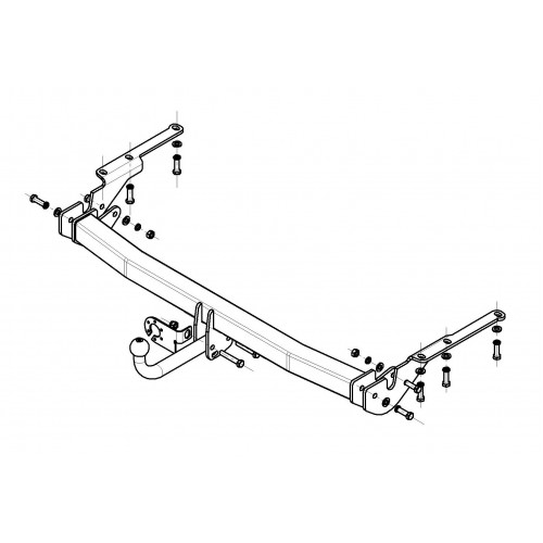 Фаркоп Avtos на TOYOTA RAV-4 2006-2012 Арт.TY 22